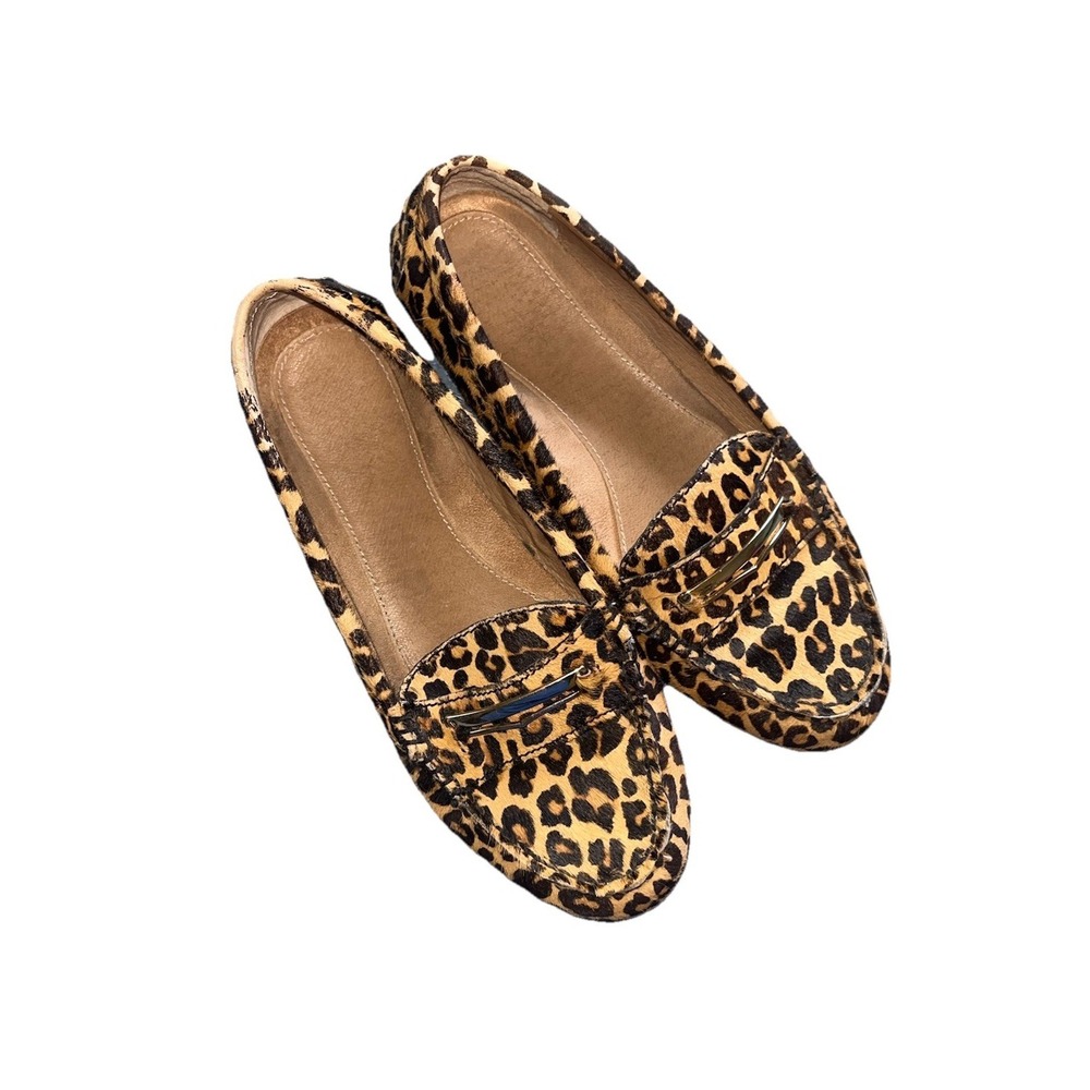 Vionic Ashby Animal Print Moccasin size 6